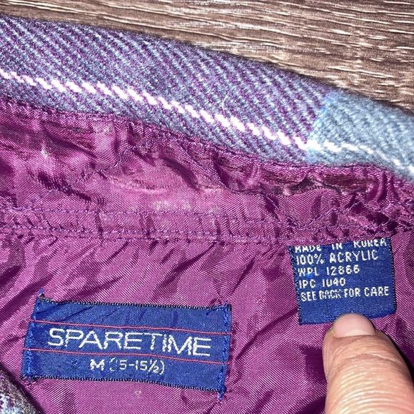 Vintage Mens Medium Sparetime Flannel - Picture 3 of 8